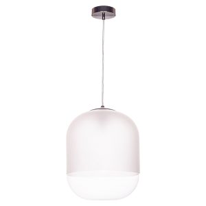Lampa wisząca Drops metalowa biała 190803
