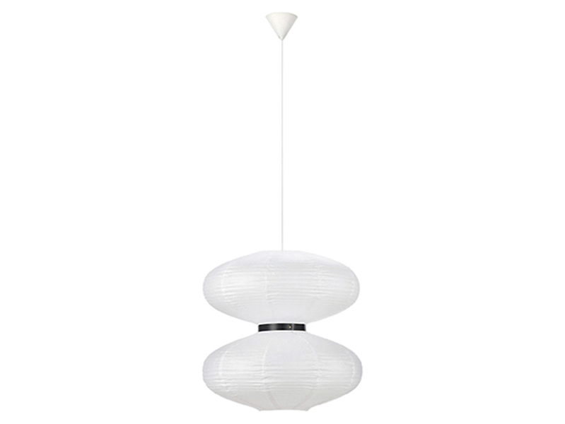 Lampa wisząca Dual 2-punktowa metalowa biała 44031