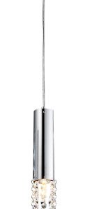 Lampa wisząca DUERO 1x3w led gu10 chrom bez żarówki 796803 Lampa wisząca DUERO 1x3w led gu10 chrom bez żarówki 796803