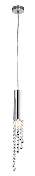 Lampa wisząca DUERO 1x3w led gu10 chrom bez żarówki 796803