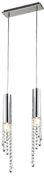 Lampa wisząca DUERO 2x3w led gu10 chrom 796820