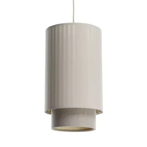 Lampa wisząca DUO LAMI LINE 20 kremowa/beżowa 417265 Lampa wisząca DUO LAMI LINE 20 kremowa/beżowa 417265