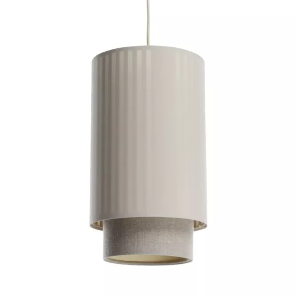 Lampa wisząca DUO LAMI LINE 20 kremowa/beżowa 417265