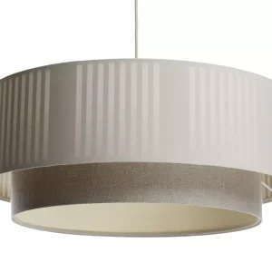 Lampa wisząca DUO LAMI LINE 40×16 kremowa/beżowa 417261 Lampa wisząca DUO LAMI LINE 40×16 kremowa/beżowa 417261