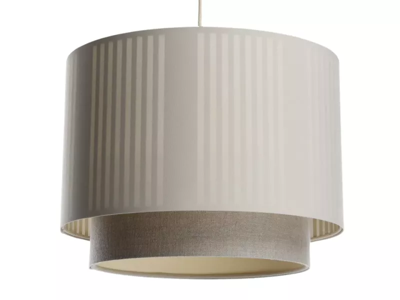 Lampa wisząca DUO LAMI LINE 50 kremowa/beżowa 417255