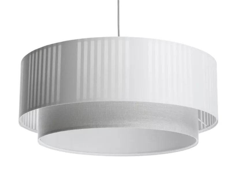 Lampa wisząca DUO LAMI LINE 60x25 biała 417299