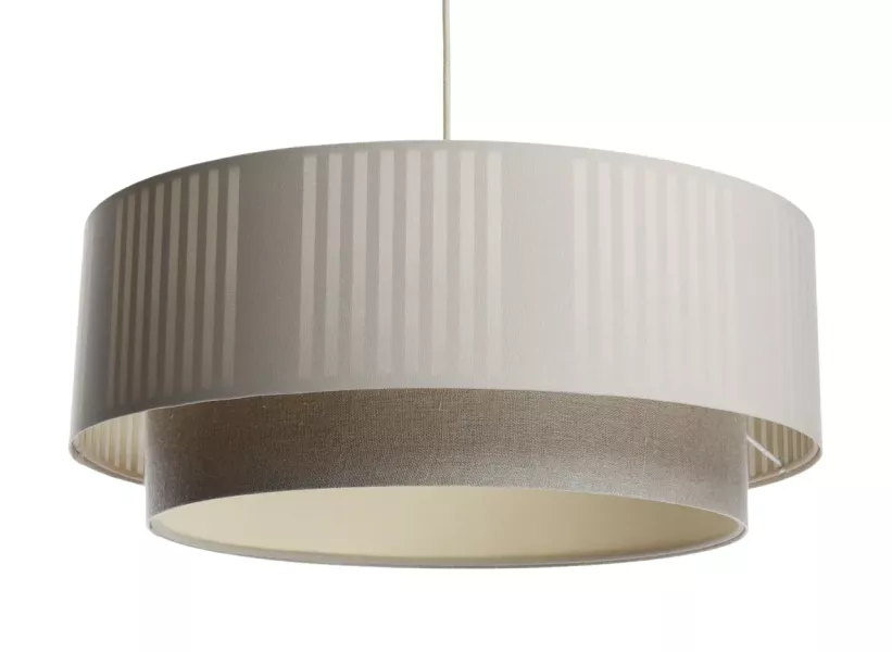 Lampa wisząca DUO LAMI LINE 60x25 kremowa/beżowa 417321