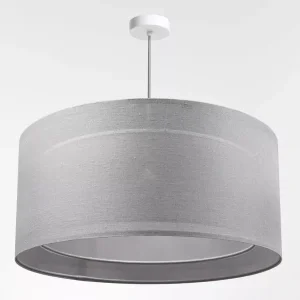 Lampa wisząca DUO LEN LIGHT 005-50 szara/beżowa 417288 Lampa wisząca DUO LEN LIGHT 005-50 szara/beżowa 417288