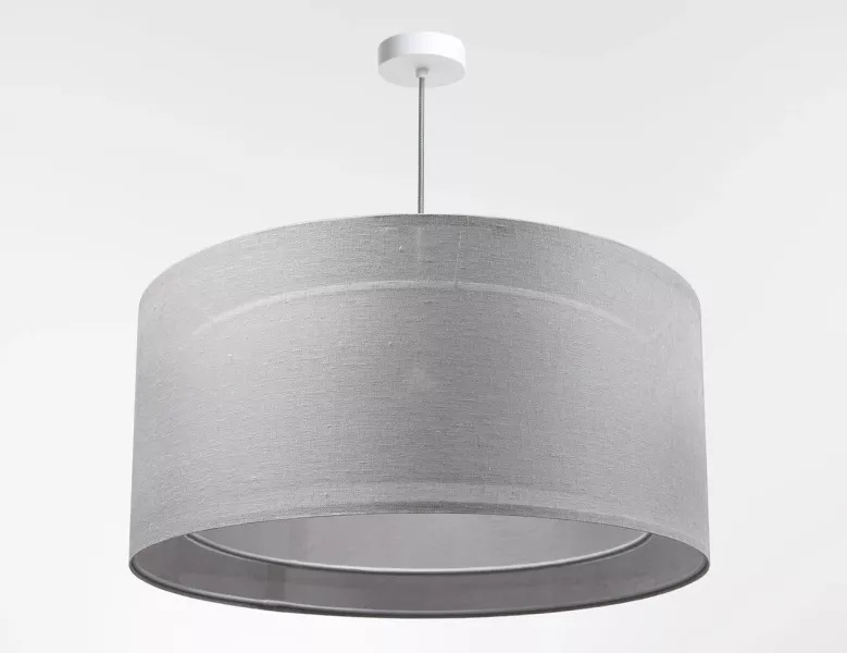 Lampa wisząca DUO LEN LIGHT 005-60 szara/beżowa 417303