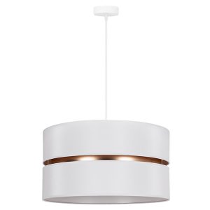 Lampa wisząca Duo tkaninowa biała 333580 Lampa wisząca Duo tkaninowa biała 333580