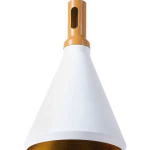 Lampa wisząca dwukolorowa biało-złota 60580 Lampa wisząca dwukolorowa biało-złota 60580