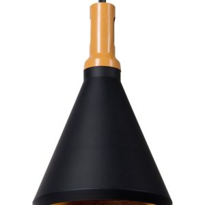 Lampa wisząca dwukolorowa czarno-złota 60620 Lampa wisząca dwukolorowa czarno-złota 60620