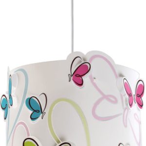 Lampa wisząca dziecięca Motyle E27 1-punkt 26cm 1047784 Lampa wisząca dziecięca Motyle E27 1-punkt 26cm 1047784