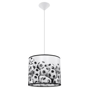 Lampa wisząca dziecięca Piłka 30 cm biało-czarna 328562 Lampa wisząca dziecięca Piłka 30 cm biało-czarna 328562
