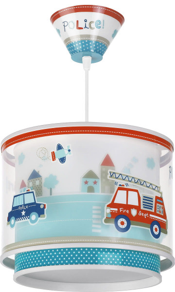Lampa wisząca dziecięca Policja 60612, E27 1055056