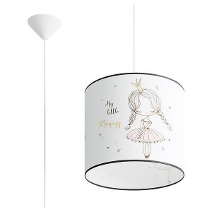 Lampa wisząca dziecięca Princess 30 cm wielokolorowa 328555 Lampa wisząca dziecięca Princess 30 cm wielokolorowa 328555
