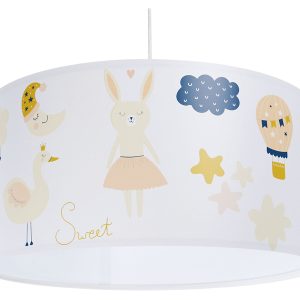 Lampa wisząca dziecięca Sweet Dreams 30 cm wielokolorowa 74780 Lampa wisząca dziecięca Sweet Dreams 30 cm wielokolorowa 74780