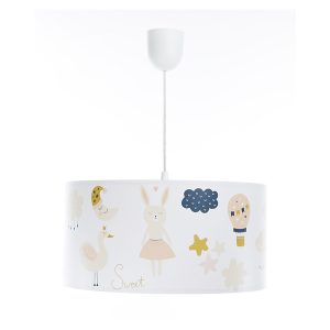 Lampa wisząca dziecięca Sweet Dreams 40 cm wielokolorowa 74885 Lampa wisząca dziecięca Sweet Dreams 40 cm wielokolorowa 74885