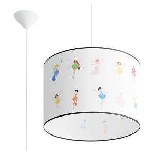 Lampa wisząca dziecięca Wróżki 40 cm wielokolorowa 328570 Lampa wisząca dziecięca Wróżki 40 cm wielokolorowa 328570