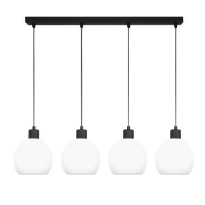 Lampa wisząca EDYLIT listwa nad stół białe kule loft 1xE27 KATARA 14-171 1004449 Lampa wisząca EDYLIT listwa nad stół białe kule loft 1xE27 KATARA 14-171 1004449
