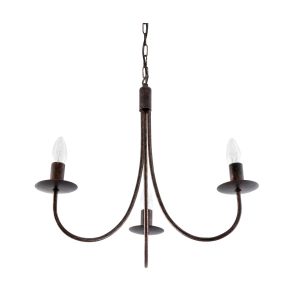 Lampa wisząca EDYLIT vintage stare złoto 3xE14 LUMEN OLD 712 1048902 Lampa wisząca EDYLIT vintage stare złoto 3xE14 LUMEN OLD 712 1048902