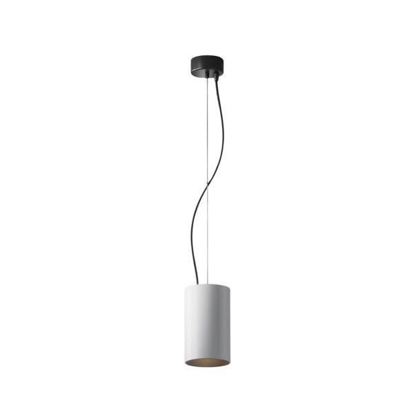 Lampa wisząca Efir biało-czarna LED 1x25W Ciepła biel 2180lm Maytoni 847519