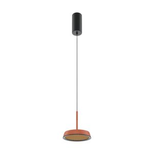 Lampa wisząca El czarno-żółta-pomarańczowa LED 1x12W 3000K 700lm Maytoni 849538
