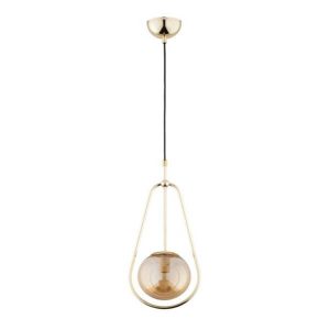 Lampa wisząca EL-DORADO złota 1xE14x10W wym:95x15x20cm IP20 Alfa 1019094