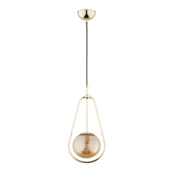 Lampa wisząca EL-DORADO złota 1xE14x10W wym:95x15x20cm IP20 Alfa 1019094