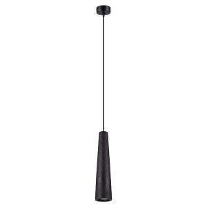 Lampa wisząca Electra betonowa czarna 328723