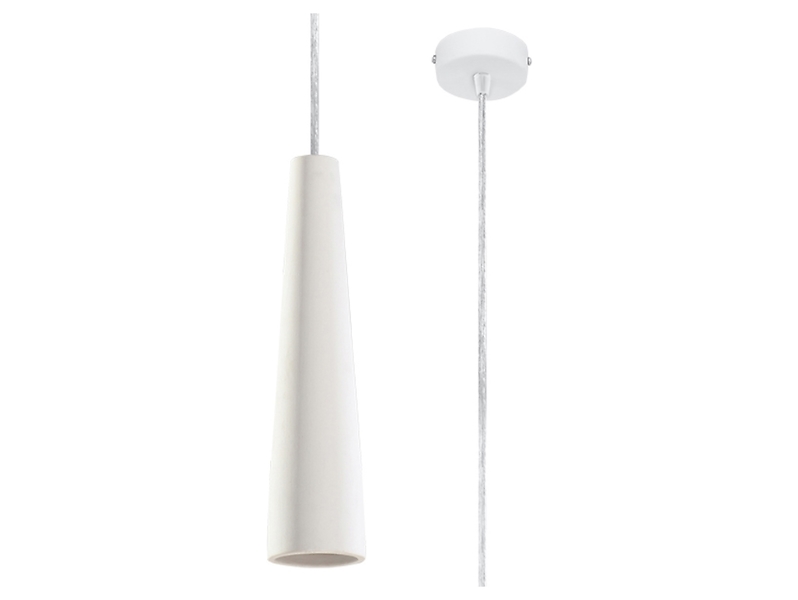 Lampa wisząca Electra ceramiczna biała 71698