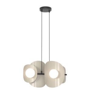 Lampa wisząca ELEMENTI beżowa 4xG9x15W wym:120x54x23cm IP20 Emibig 1025345