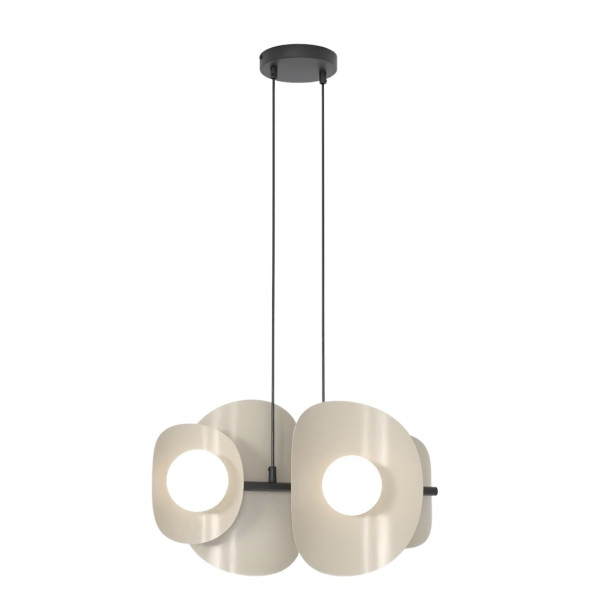 Lampa wisząca ELEMENTI beżowa 4xG9x15W wym:120x54x23cm IP20 Emibig 1025345