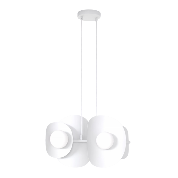 Lampa wisząca ELEMENTI biała 4xG9x15W wym:120x54x23cm IP20 Emibig 1025327