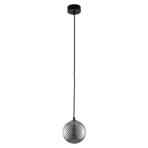 Lampa wisząca Elena szklana szara 87162 Lampa wisząca Elena szklana szara 87162