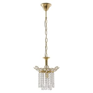Lampa wisząca Elica stalowa złota 190789 Lampa wisząca Elica stalowa złota 190789