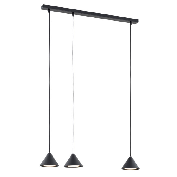 Lampa Wisząca Elit 3 Black 752403