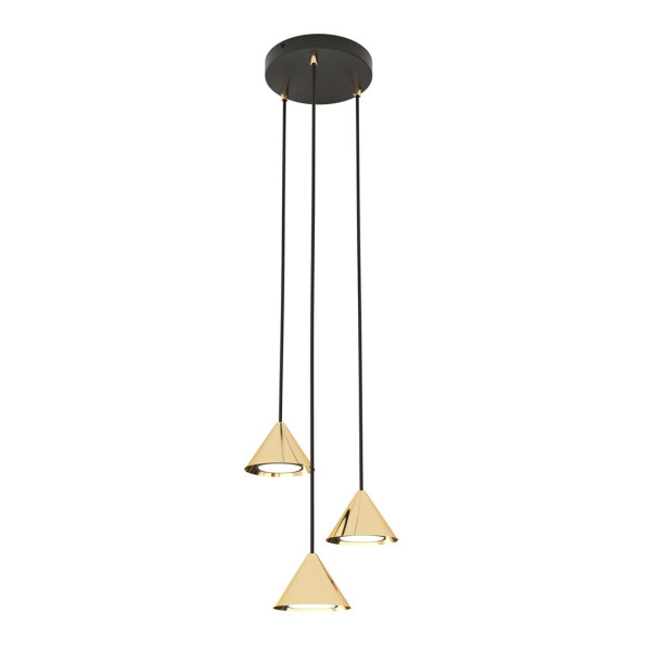 Lampa Wisząca Elit 3 Premium Gold 752400