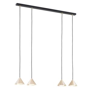 Lampa Wisząca Elit 4 Bl Gold 752389