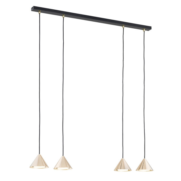 Lampa Wisząca Elit 4 Bl Gold 752389