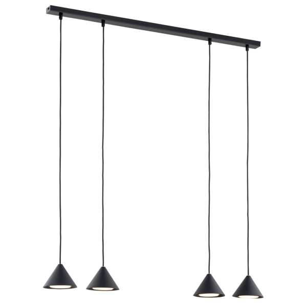 Lampa Wisząca Elit 4 Black 752410