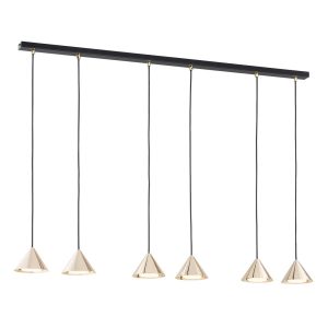 Lampa Wisząca Elit 6 Bl Gold 752437