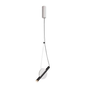 Lampa wisząca ENIGMA biała LED 1x5W Ciepła biel 450lm Maytoni 856048 Lampa wisząca ENIGMA biała LED 1x5W Ciepła biel 450lm Maytoni 856048