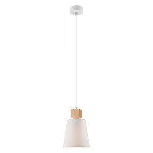 Lampa wisząca Enrico stalowa biała 54695 Lampa wisząca Enrico stalowa biała 54695