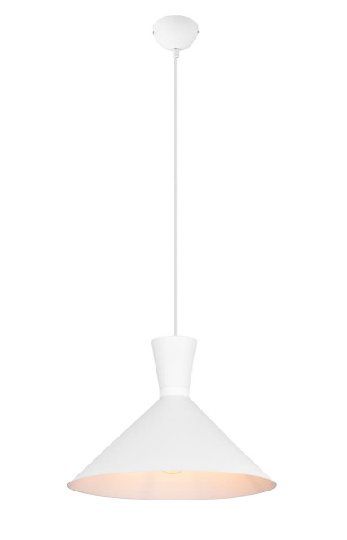 Lampa wisząca ENZO biała 1xE27x28W wym:150x35x35cm IP20 RL 1030066