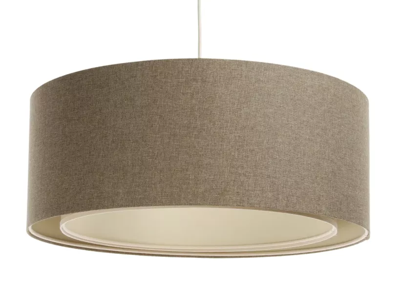 Lampa wisząca ERUTAN DOUBLE 50 brązowa 391634