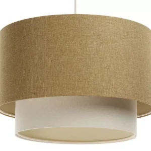 Lampa wisząca ERUTAN DOUBLE 50 żółta/kremowa 391373 Lampa wisząca ERUTAN DOUBLE 50 żółta/kremowa 391373