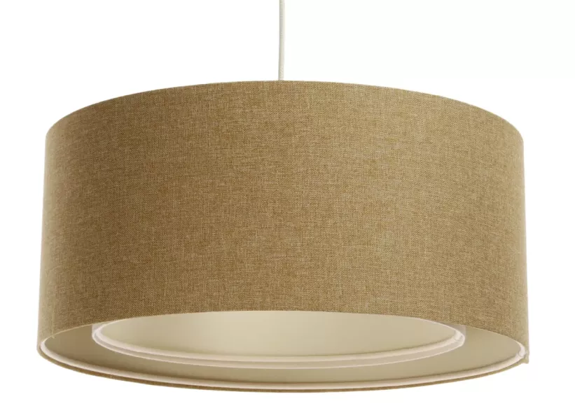 Lampa wisząca ERUTAN DOUBLE 50 żółta 391615