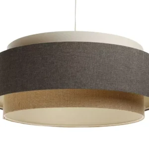 Lampa wisząca ERUTAN DUDU kremowa/szara/beżowa 391320 Lampa wisząca ERUTAN DUDU kremowa/szara/beżowa 391320