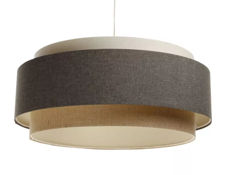 Lampa wisząca ERUTAN DUDU kremowa/szara/beżowa 391320